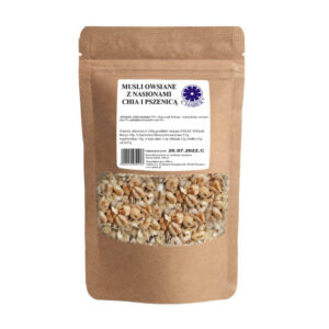 Musli owsiane z nasionami chia i pszenicą 200g